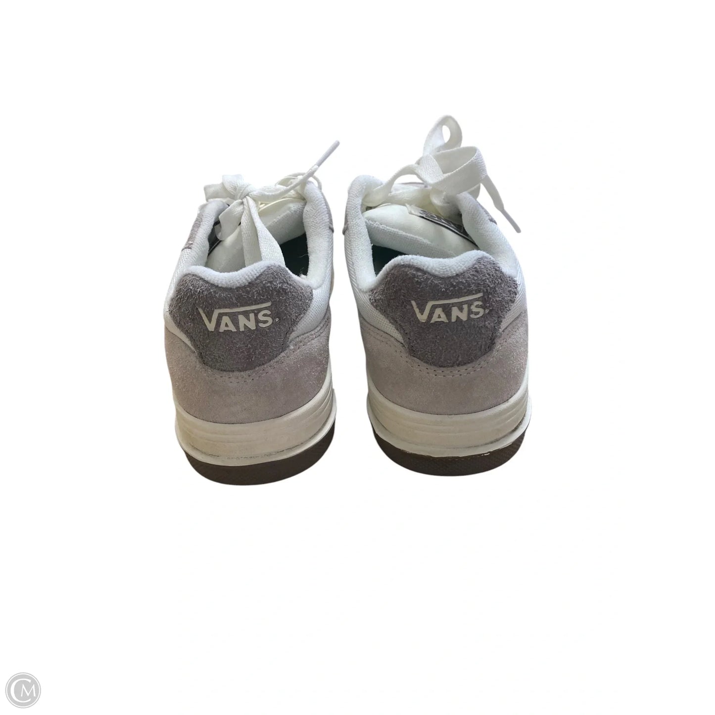 Shoes Athletic By Vans In Grey, Size: 10