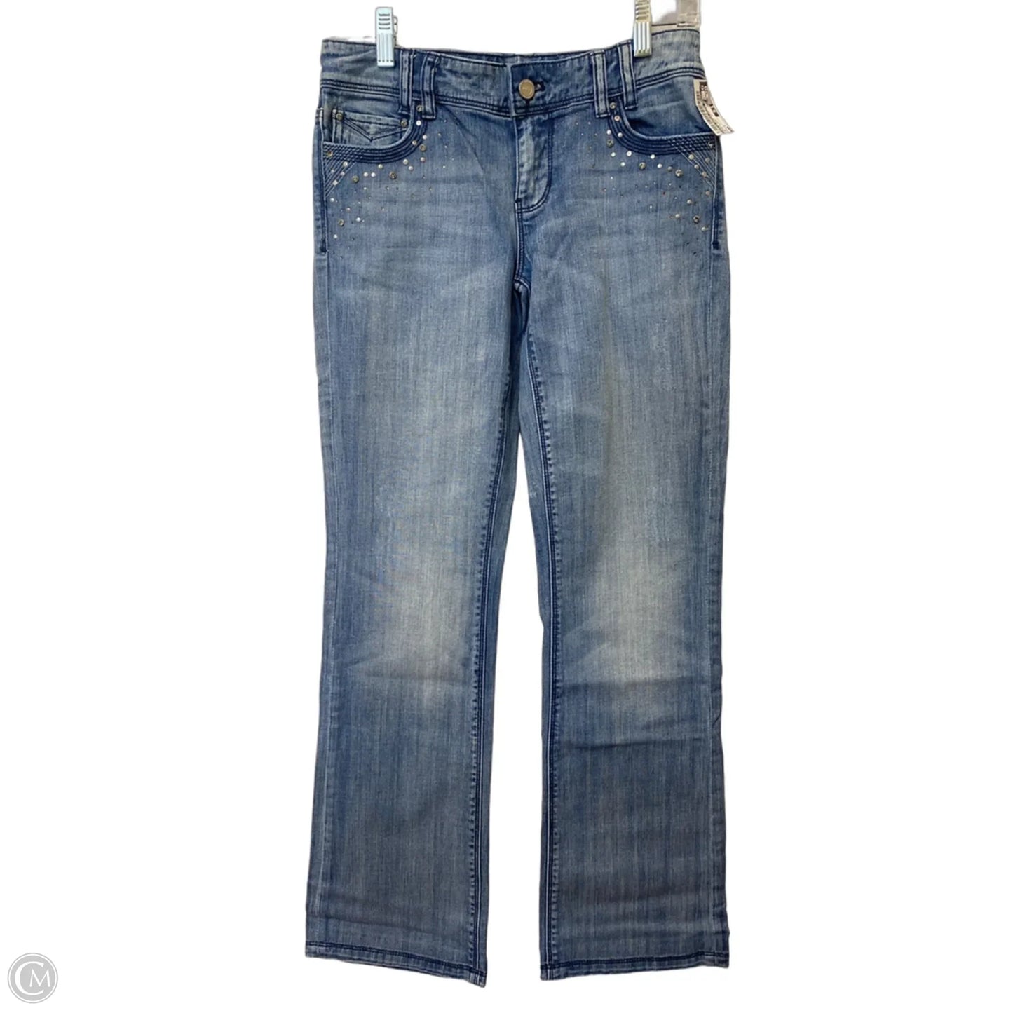 Jeans Boot Cut By White House Black Market In Blue Denim, Size: 2