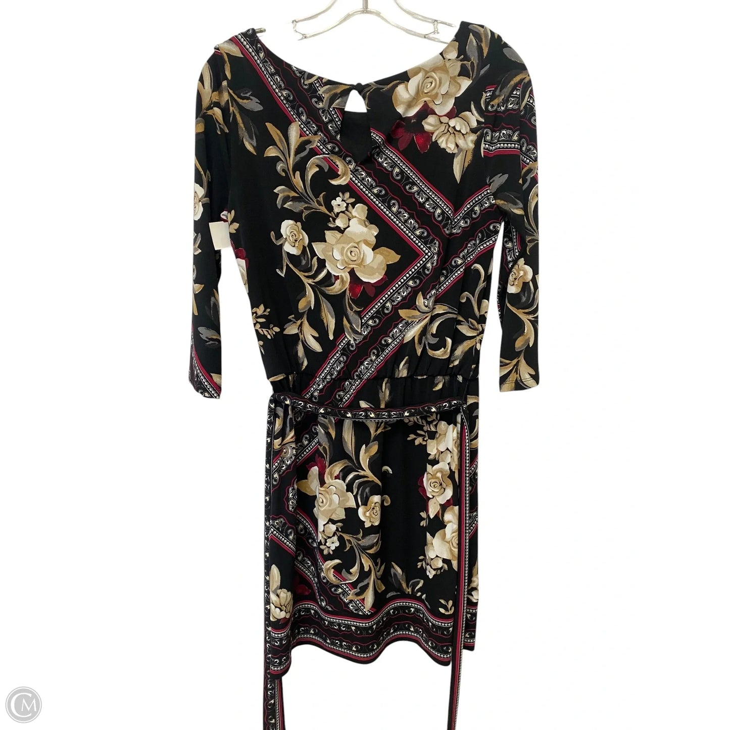 Dress Casual Short By White House Black Market In Floral Print, Size: Xs