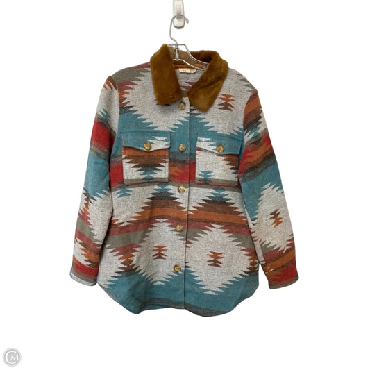 Jacket Other By Mystree In Multi-colored, Size: S