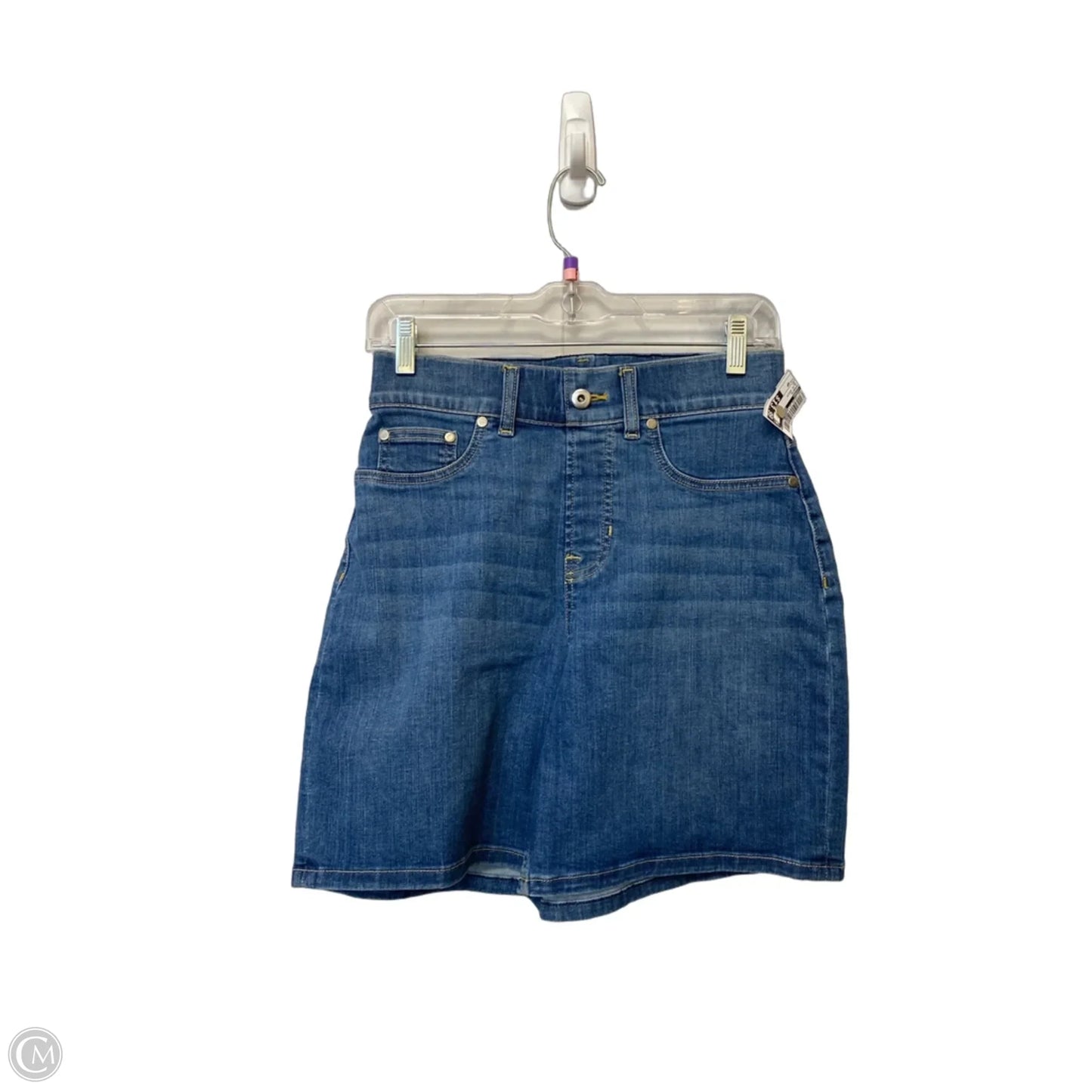 Shorts By Spanx In Blue Denim, Size: Sp