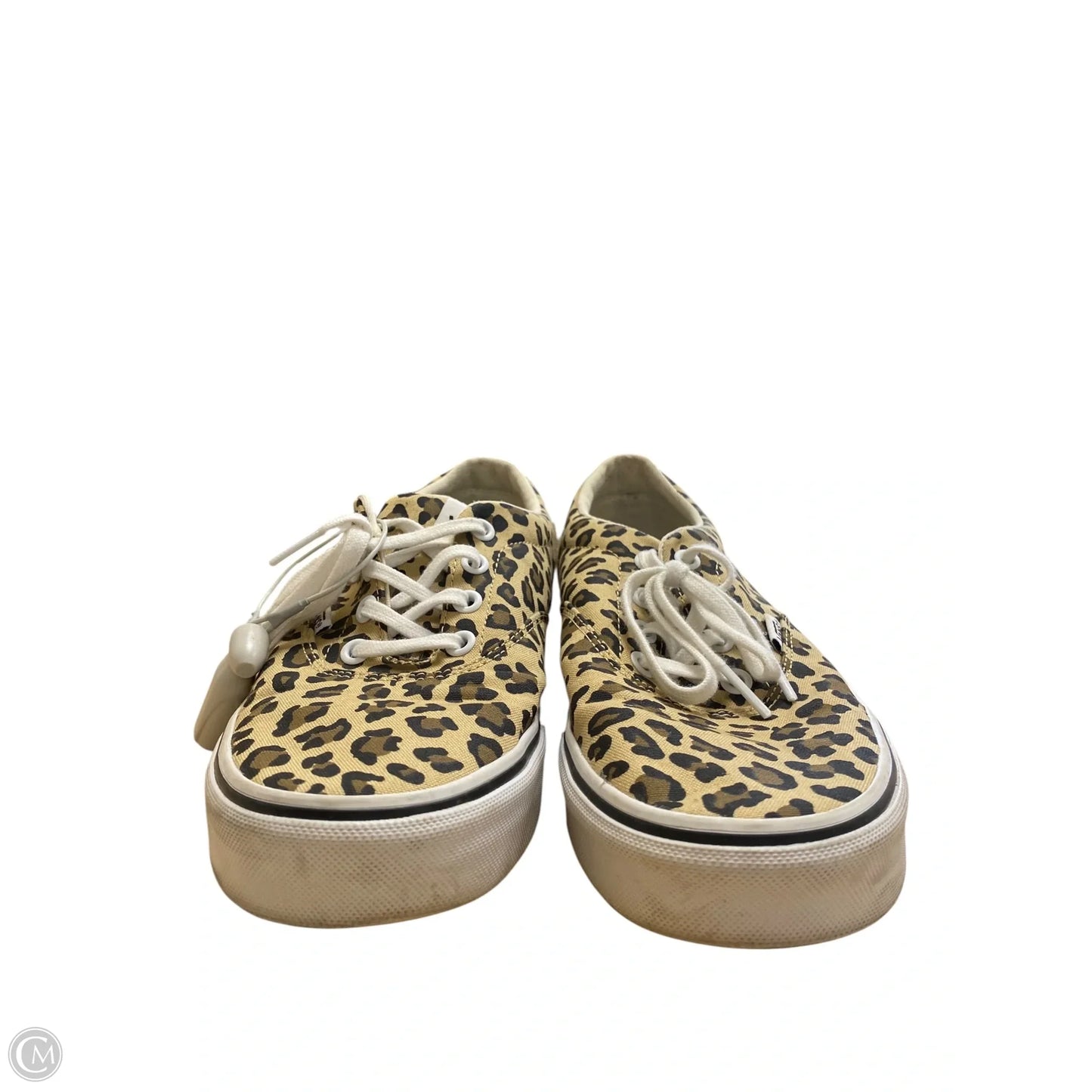 Shoes Flats By Vans In Animal Print, Size: 9