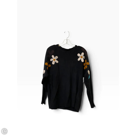 Sweater By Clothes Mentor In Black, Size: M