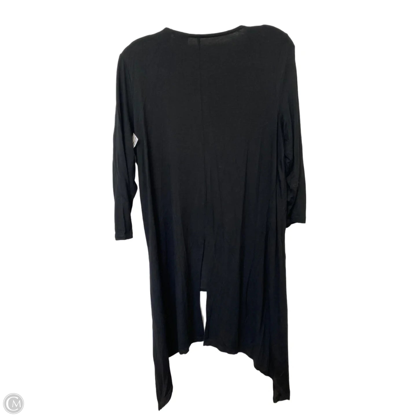 Top Long Sleeve By Chicos In Black, Size: M