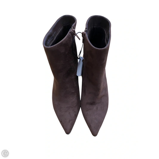 Boots Ankle Heels By Chinese Laundry In Brown, Size: 6