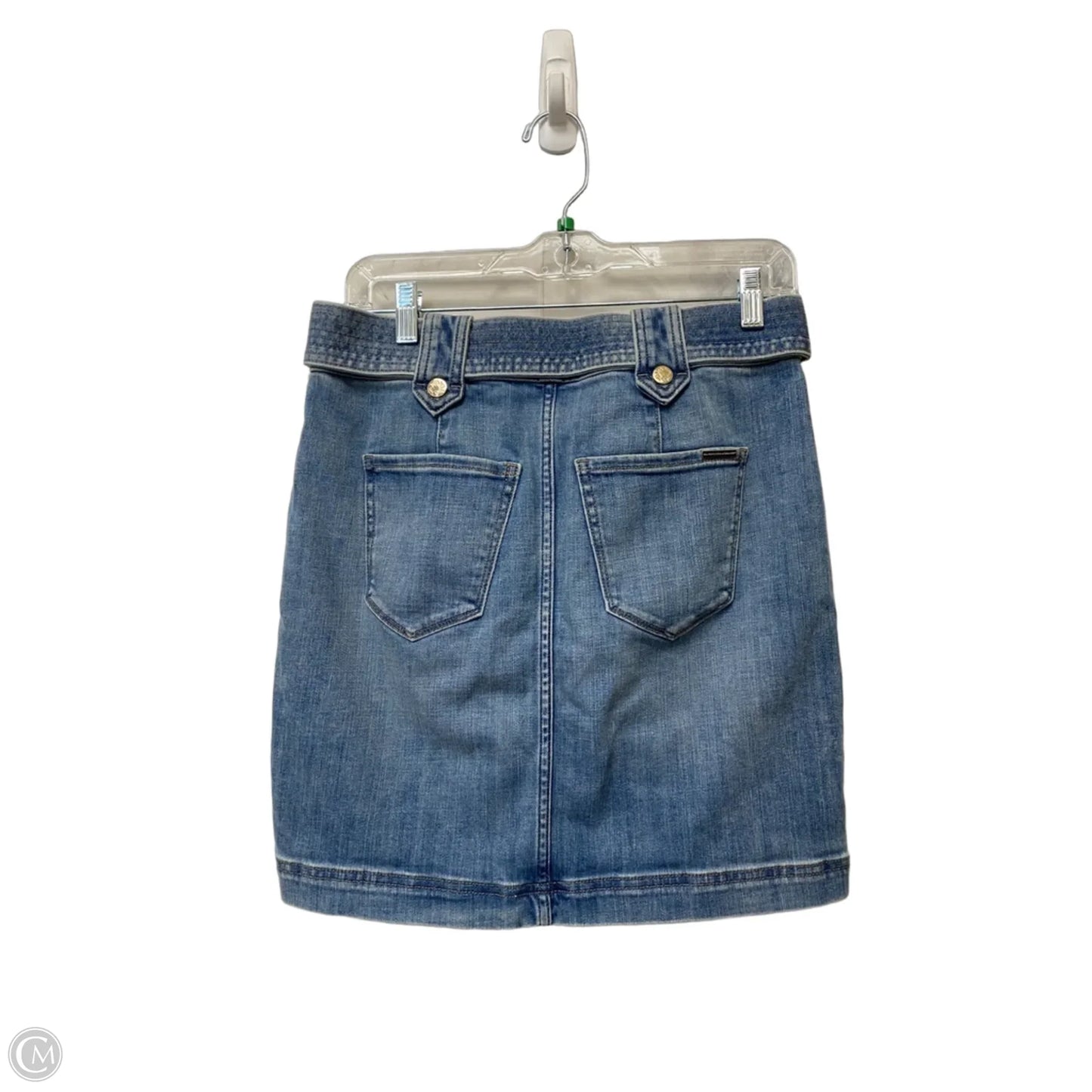 Skirt Mini & Short By White House Black Market In Blue Denim, Size: 2