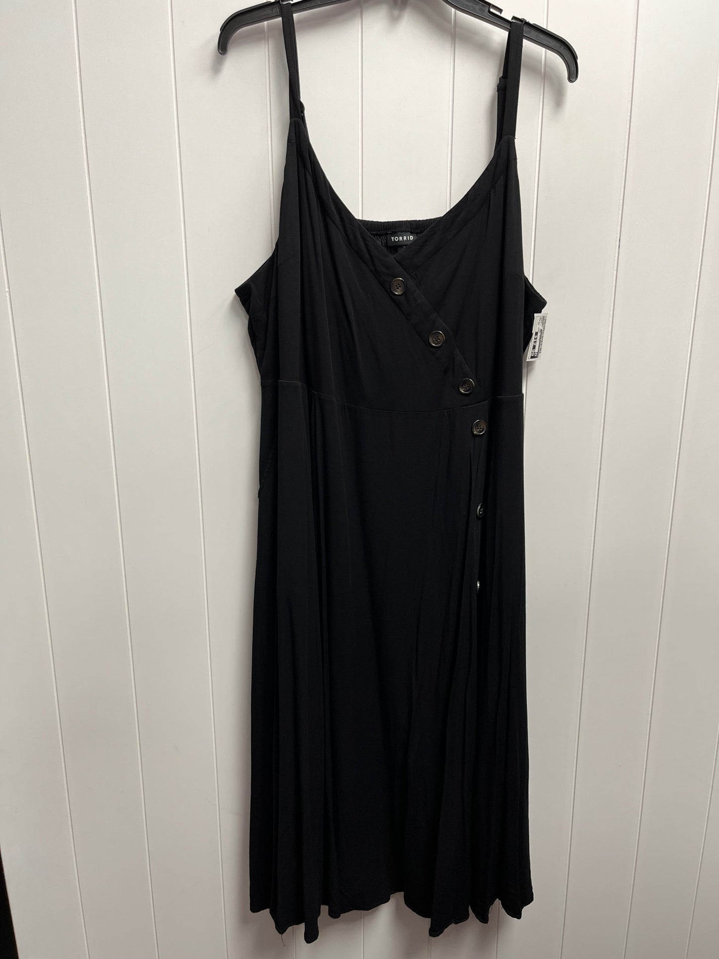 Black Dress Casual Short Torrid, Size 3x
