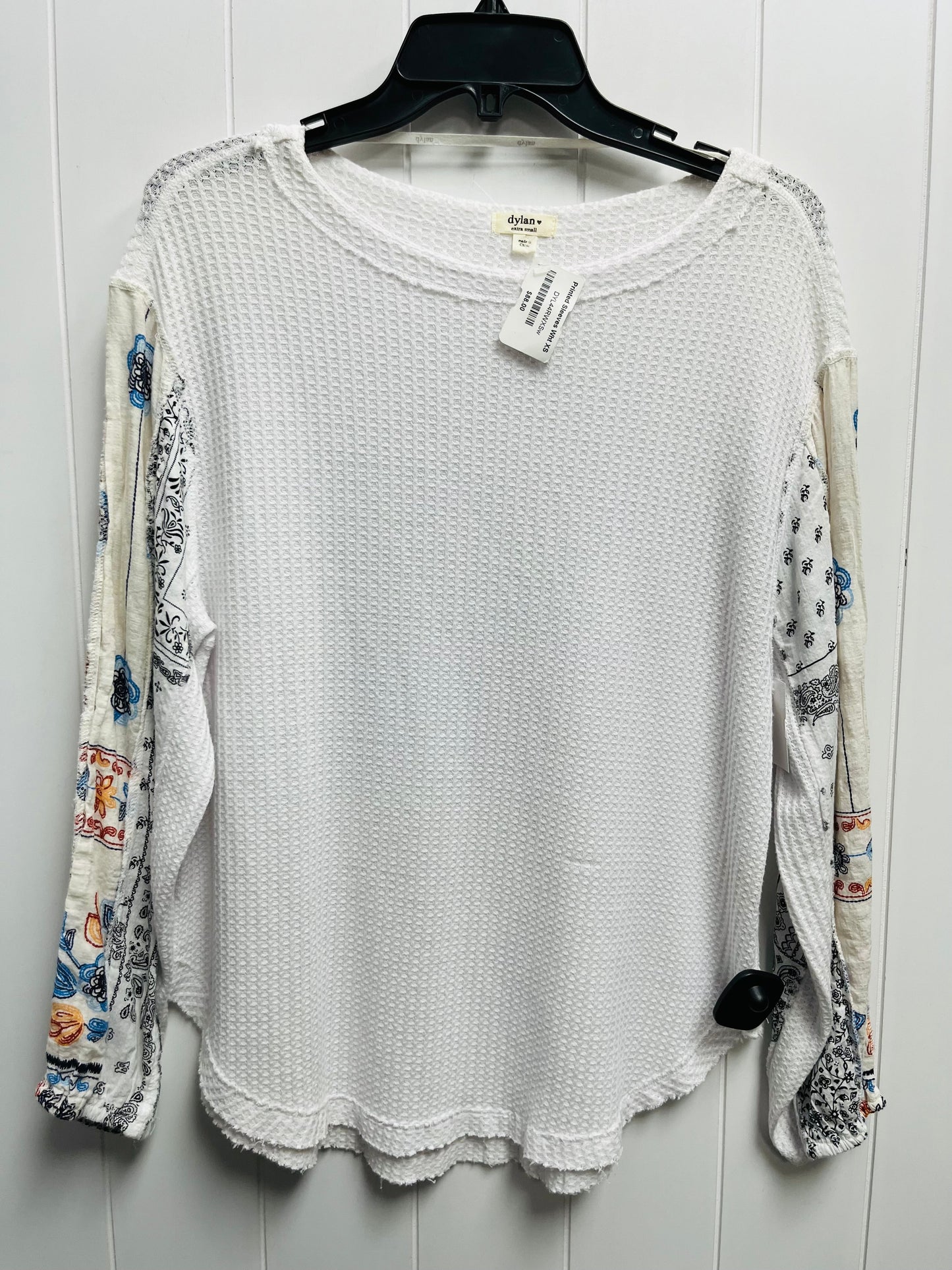 Black & White Top Long Sleeve Dylan, Size Xs