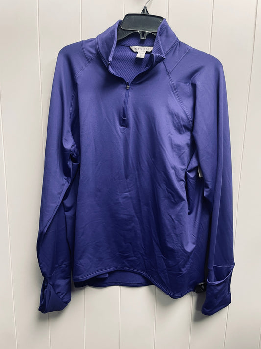 Athletic Top Long Sleeve Collar By Athleta  Size: Xl