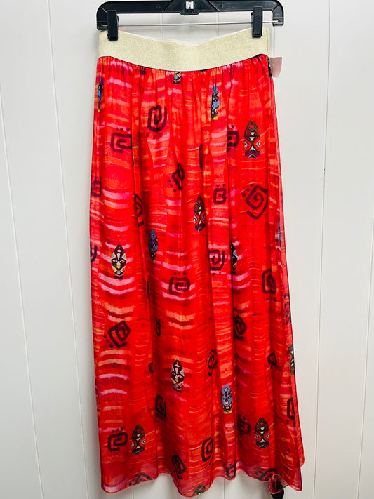 Skirt Maxi By Clothes Mentor In Red, Size: M