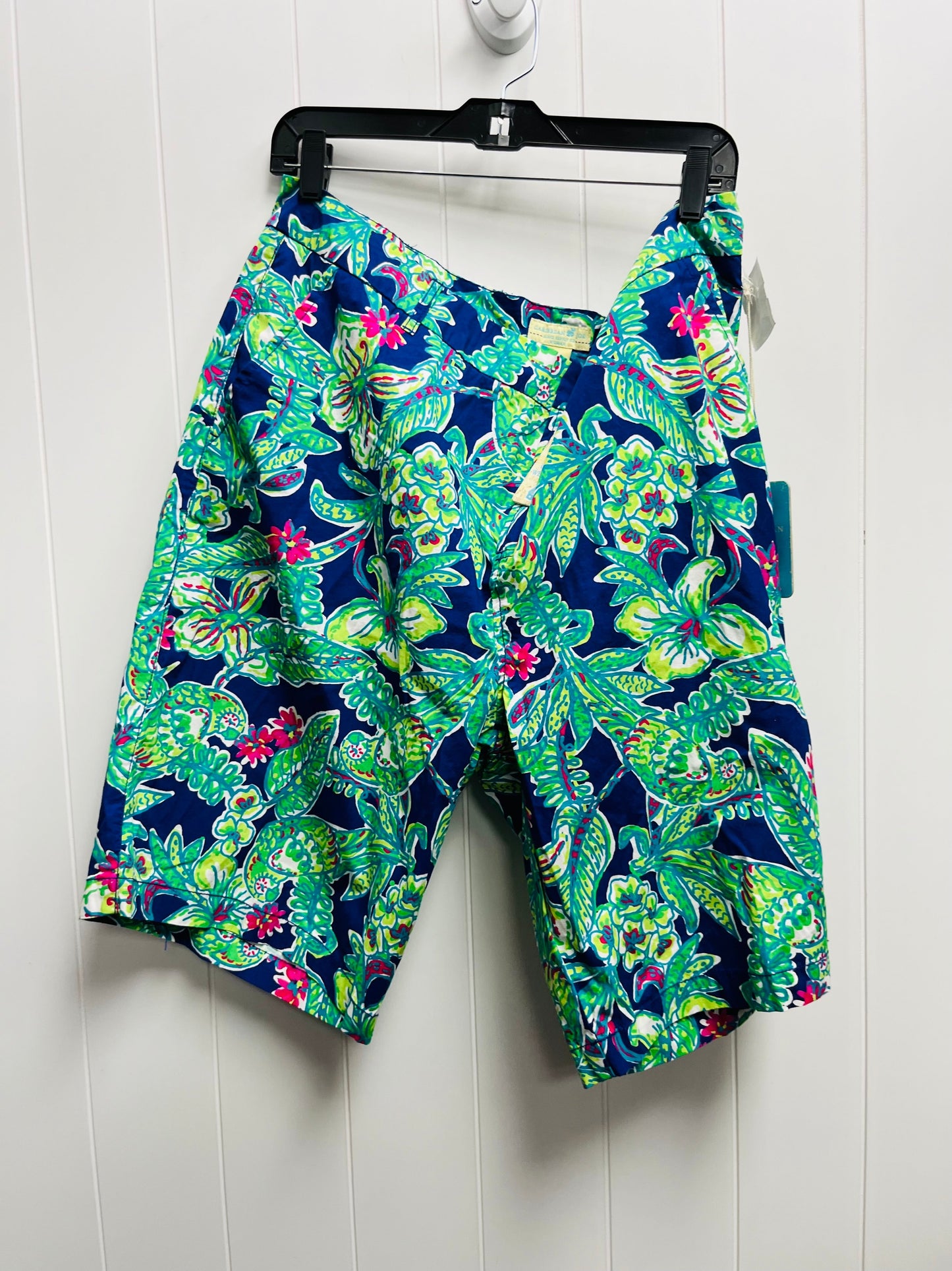 Blue & Green Shorts Caribbean Joe, Size 20