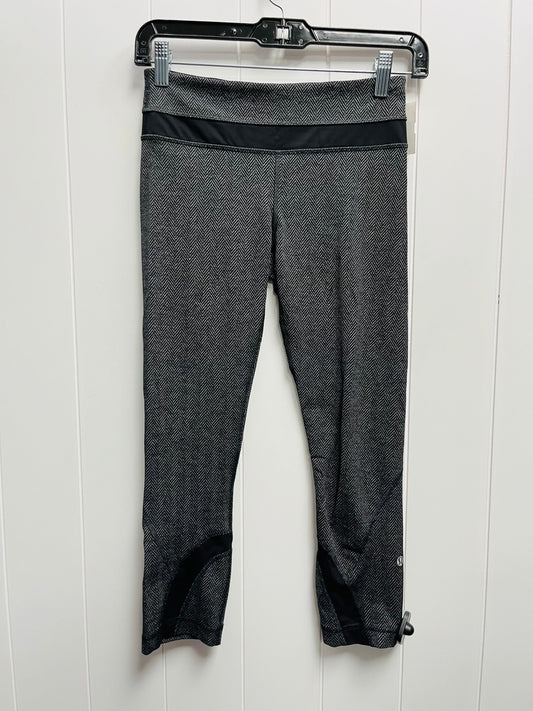 Grey Athletic Capris Lululemon, Size 4