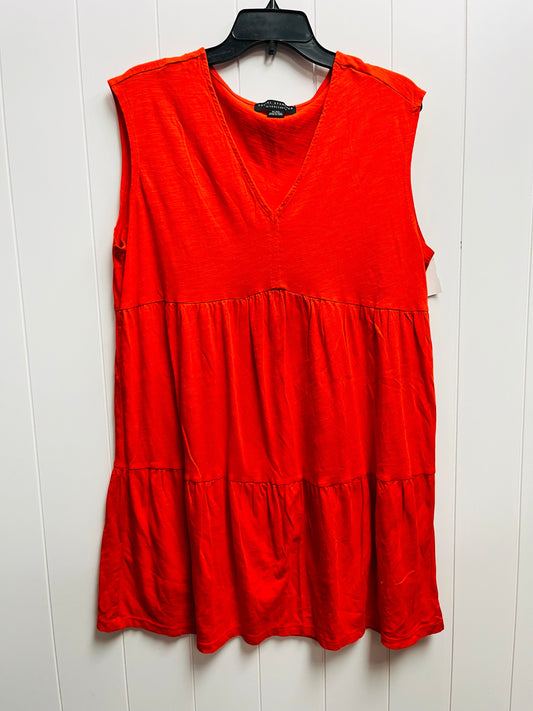 Orange Dress Casual Short Sanctuary, Size Xl