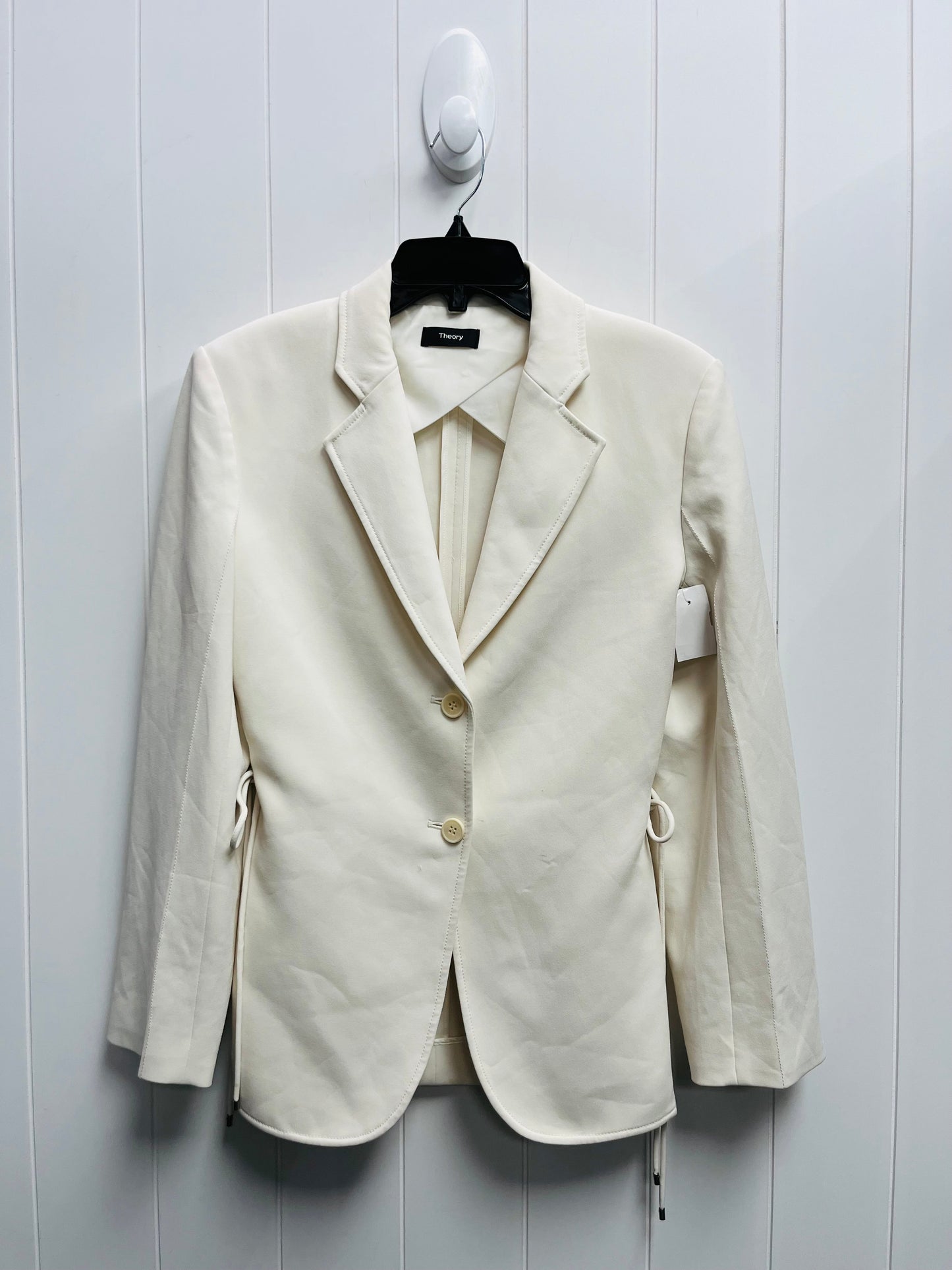 Blazer By Theory In Cream, Size: 12