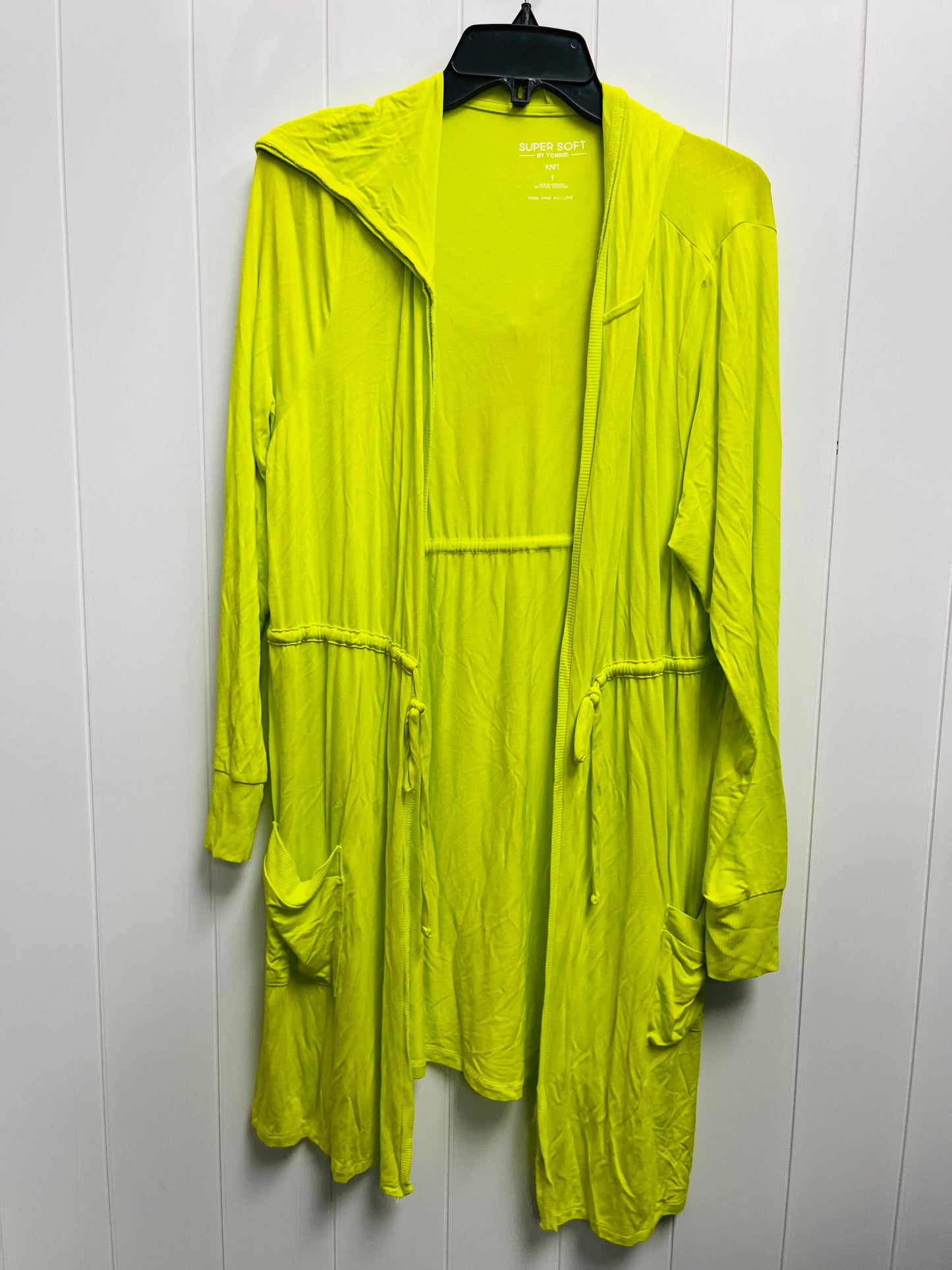 Chartreuse Cardigan Torrid, Size 1x