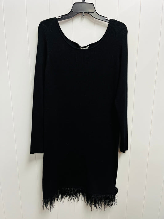 Dress Sweater By Cato In Black, Size: Xl