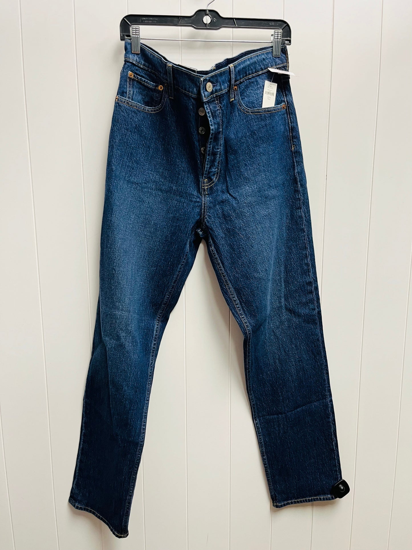 Blue Denim Jeans Straight Gap, Size 12