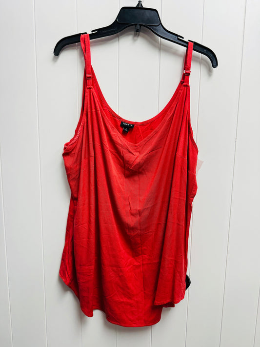 Red Top Sleeveless Torrid, Size 3x