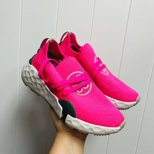 Shoes Sneakers By  MG4.1In Grey & Pink, Size: 6.5