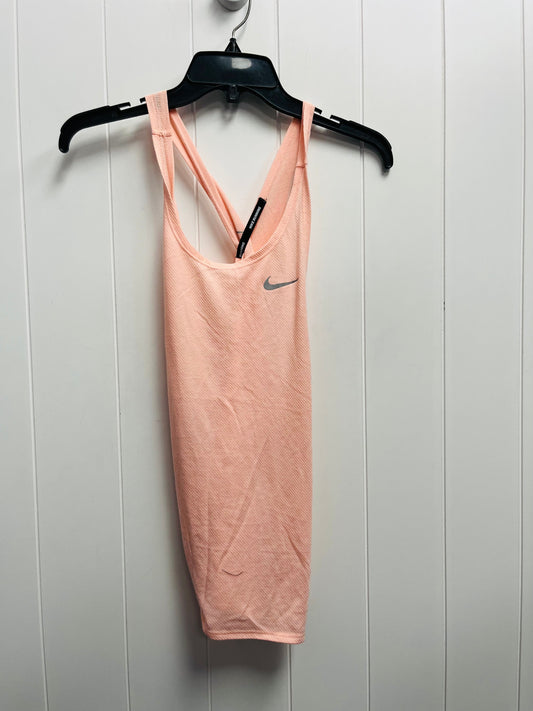 Athletic Tank Top By Nike Apparel In Orange, Size: Xl