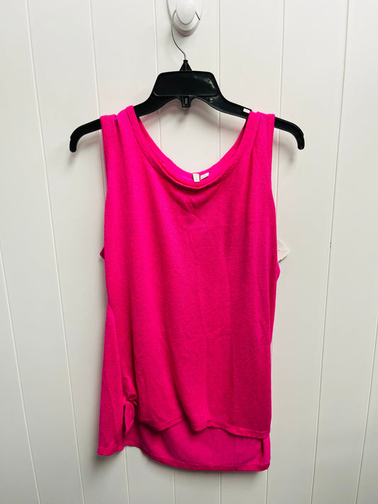 Top Sleeveless By Cato In Pink, Size: Xl