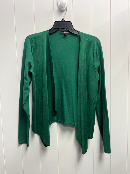 Sweater Cardigan By Inc In Green, Size: M