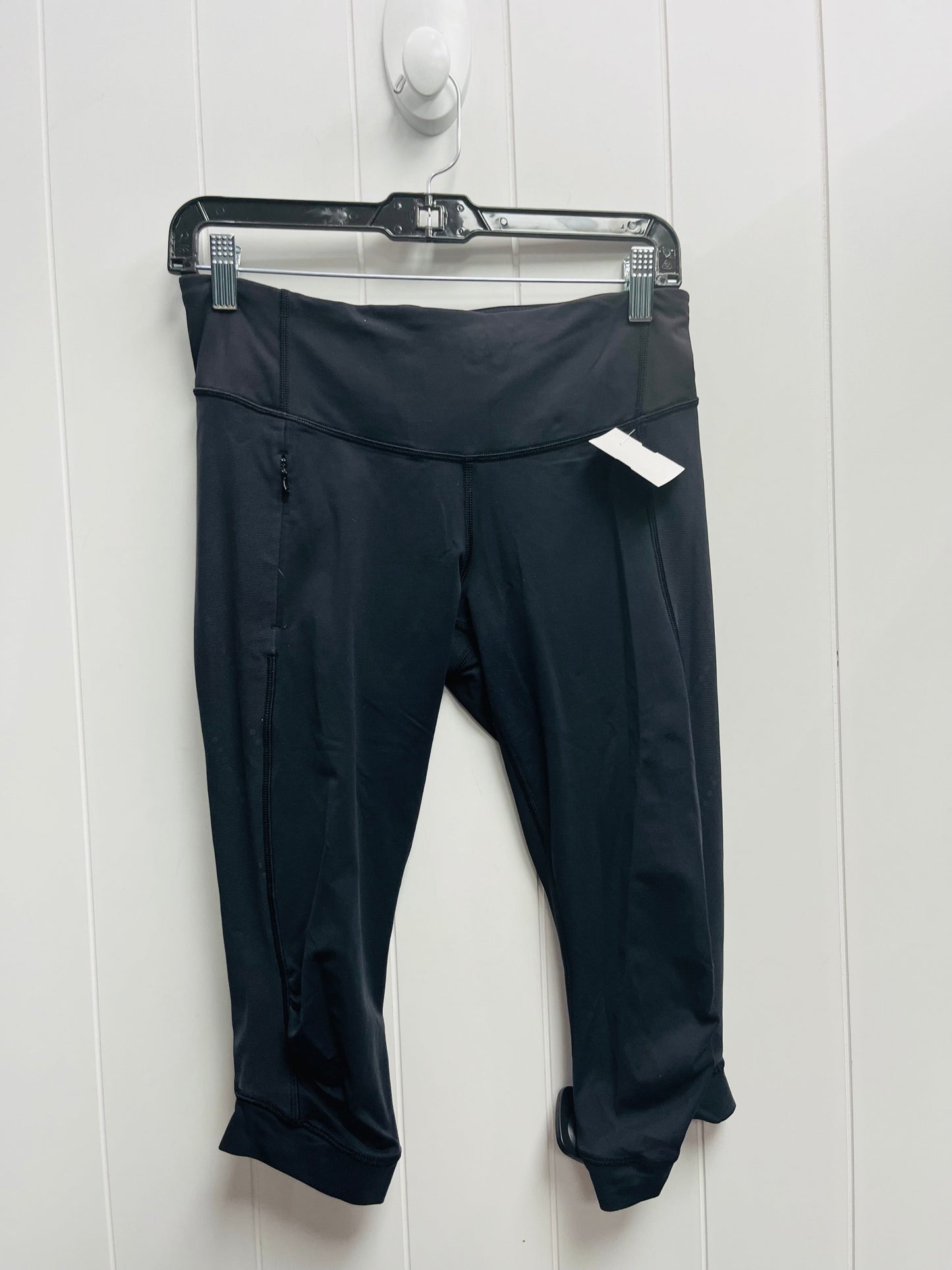 Athletic Capris By Lululemon In Black, Size: S