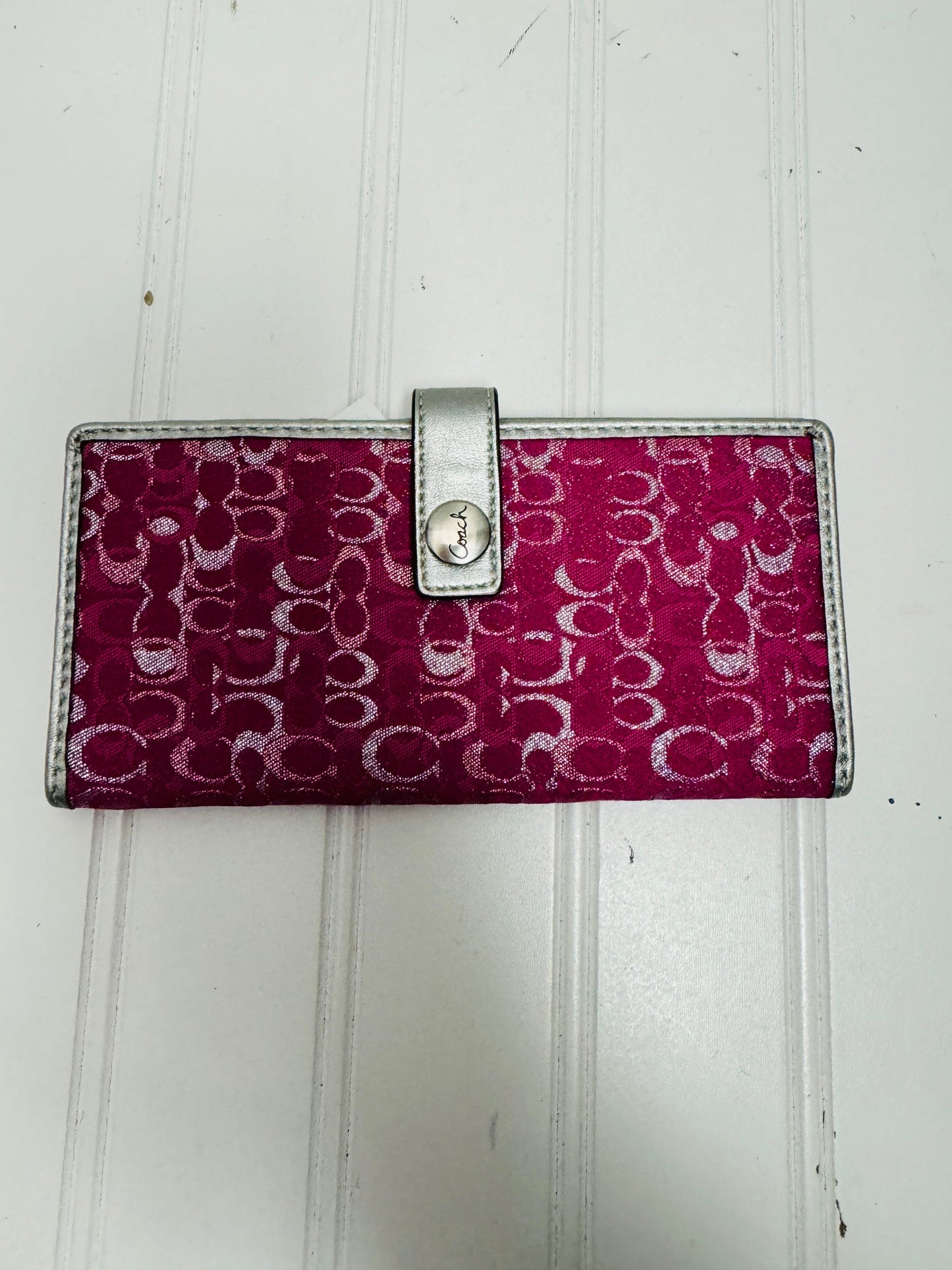 Wallet By Coach, Size: Medium