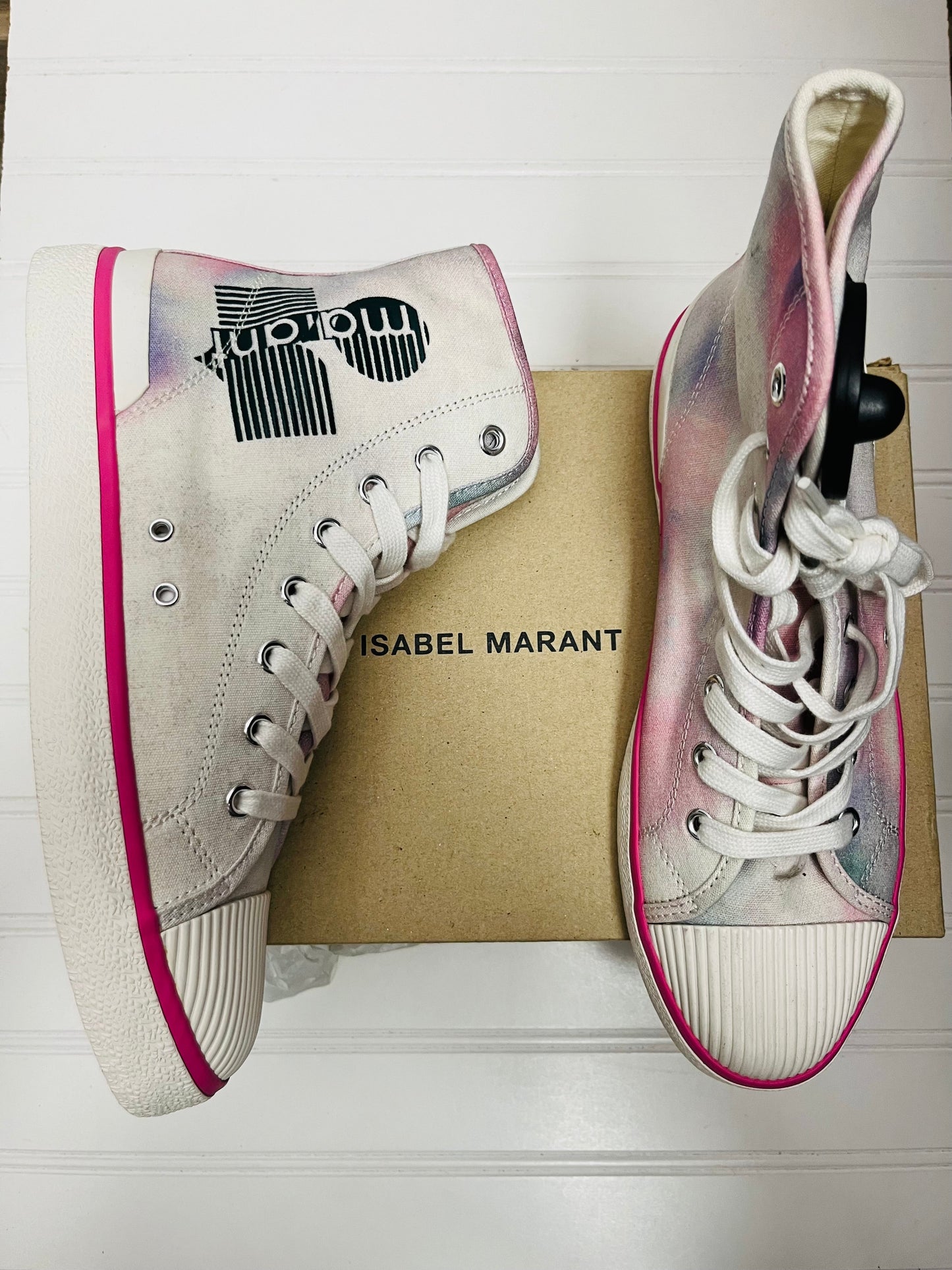 Shoes Sneakers By Isabel Marant In Blue & Pink, Size: 10