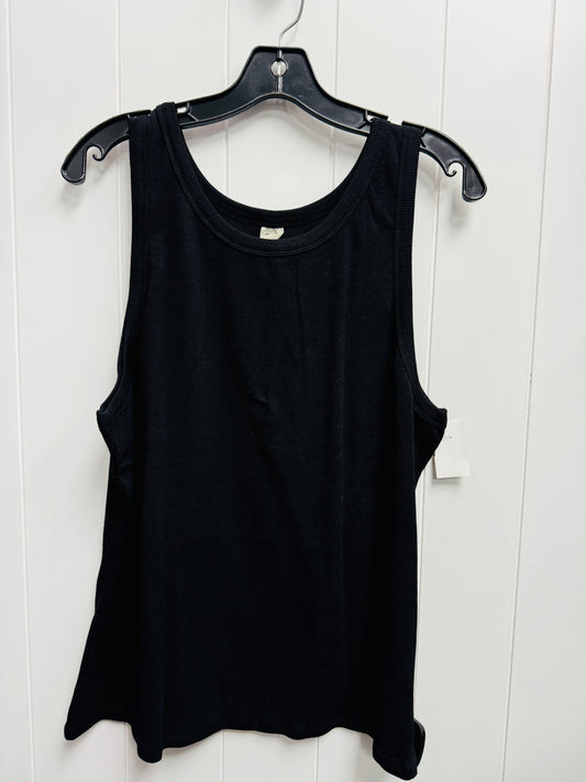 Top Sleeveless Basic By Sew In Love In Black, Size: 3x