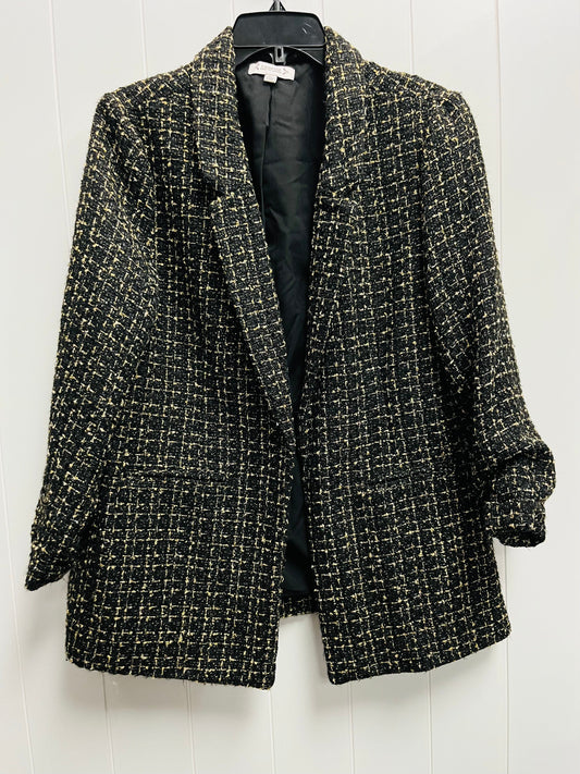 Blazer By Nanette Lepore In Black & Gold, Size: Xl