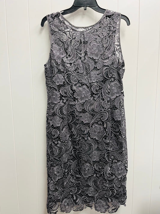 Dress Party Short By Adrianna Papell In Grey, Size: 12