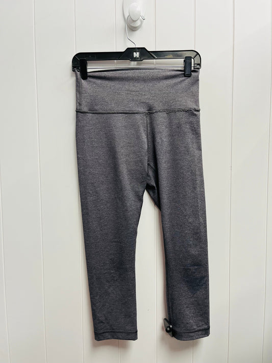 Athletic Capris By Lululemon In Grey, Size: 8