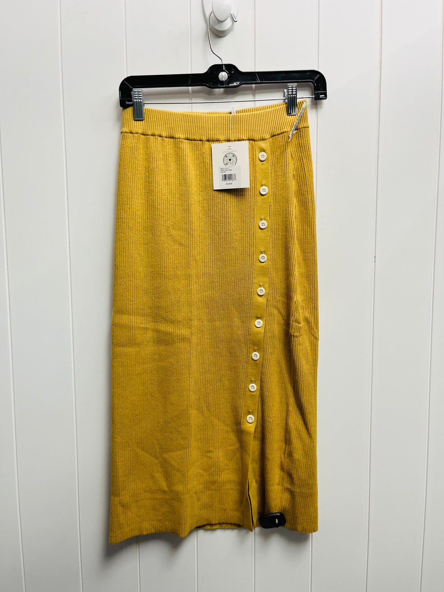 Skirt Midi By Cmc In Yellow, Size: M