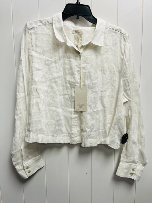 Top Long Sleeve By Joie In White, Size: Xl