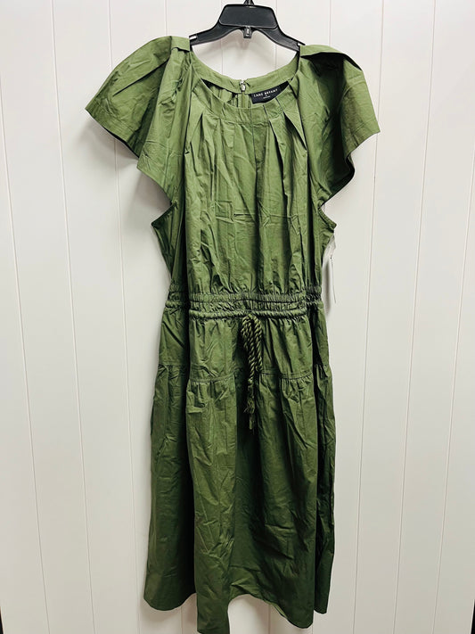 Dress Casual Midi By Lane Bryant In Green, Size: 24