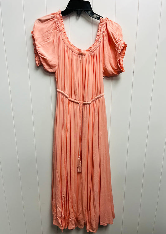 Dress Casual Maxi By Torrid In Peach, Size: L