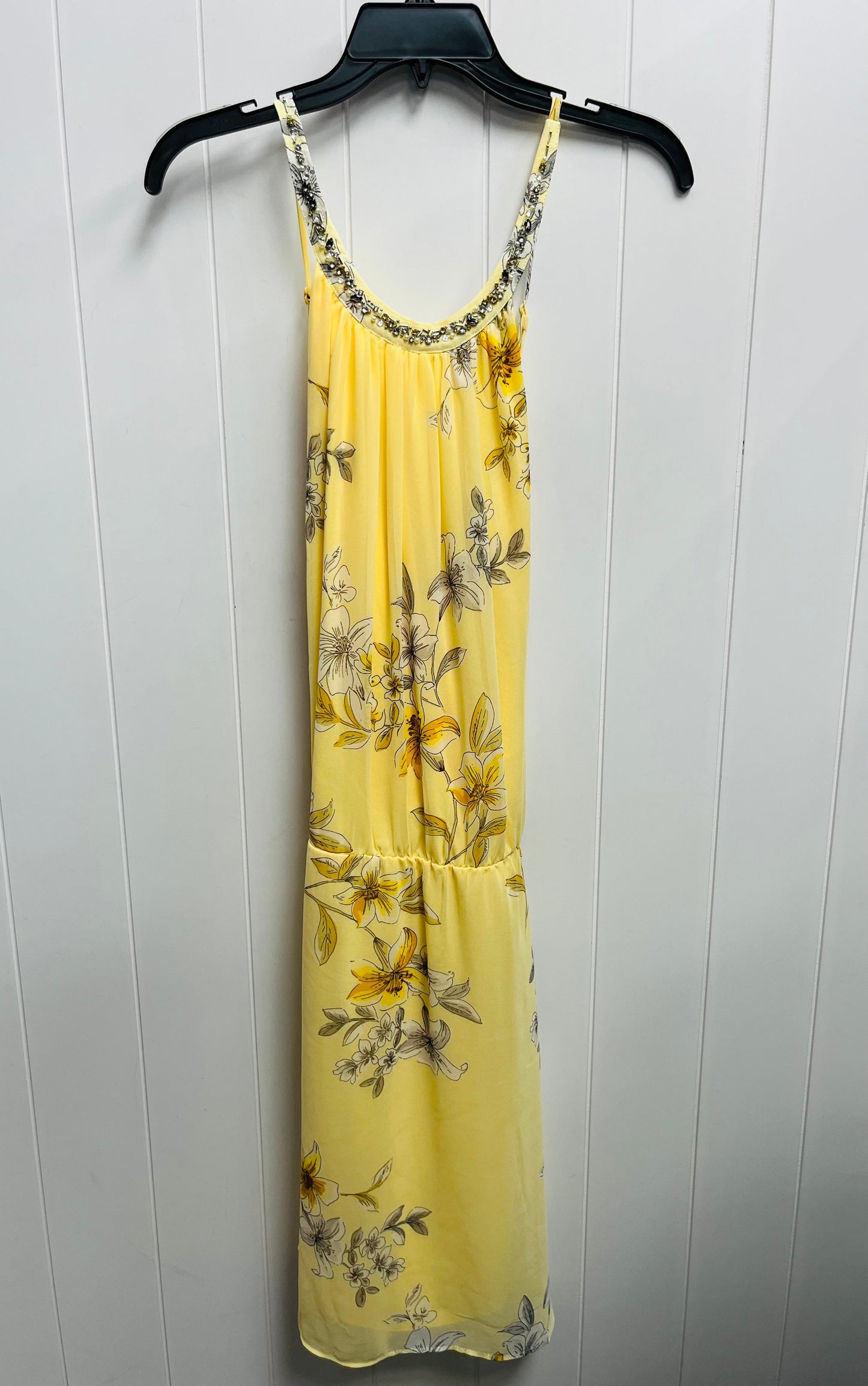 Dress Party Short By White House Black Market In Yellow, Size: Xl