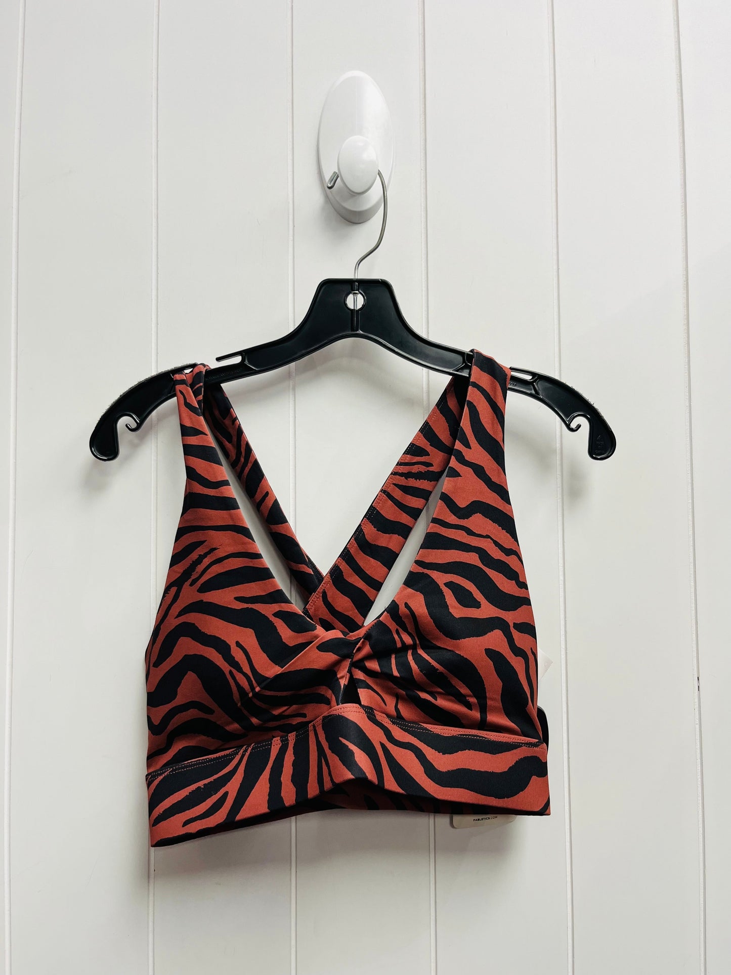 Athletic Bra By Fabletics In Animal Print, Size: M