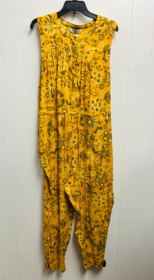 Jumpsuit By Sonoma In Yellow, Size: Xxl