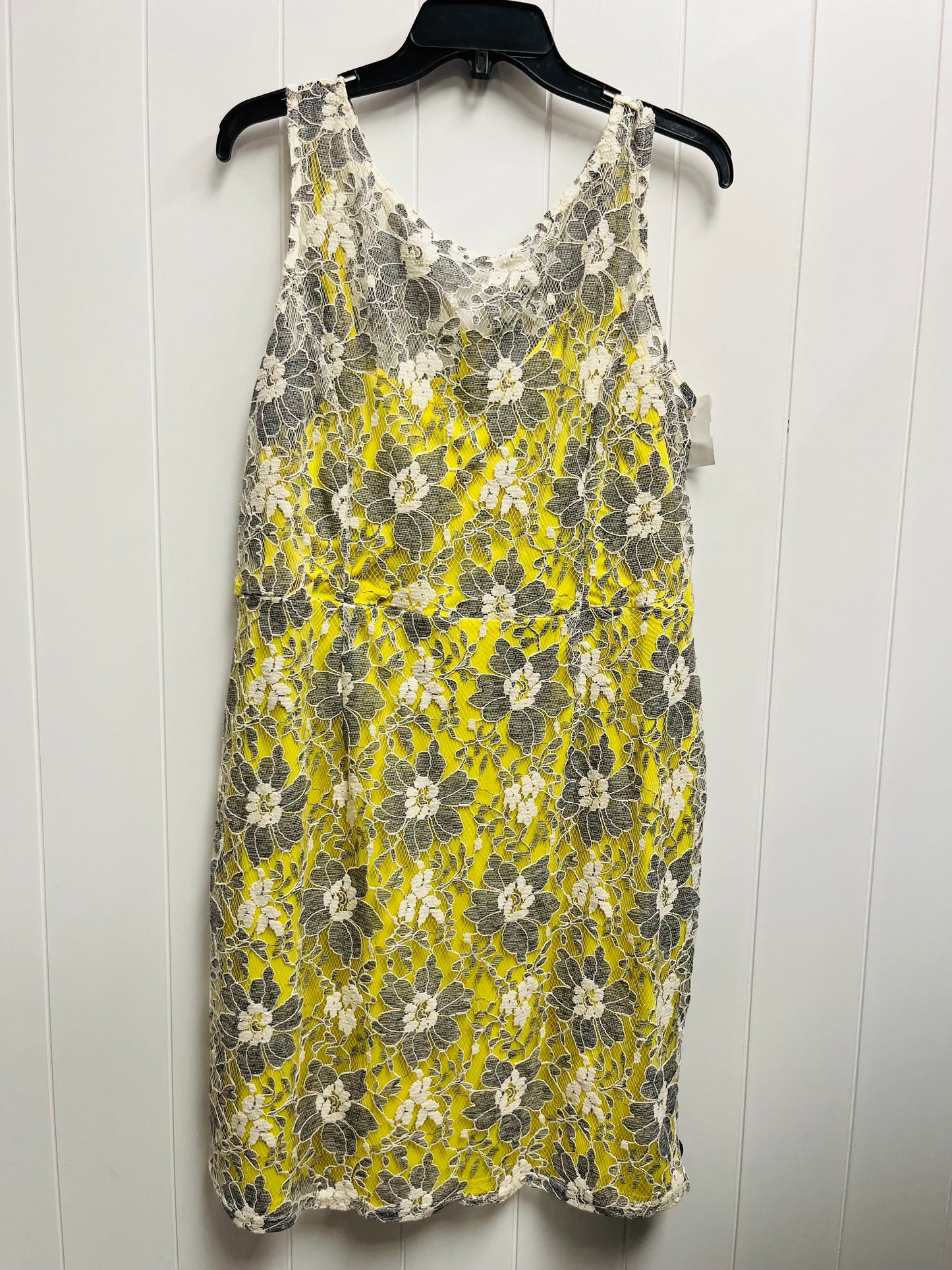 Dress Work By Cato In Yellow, Size: 16