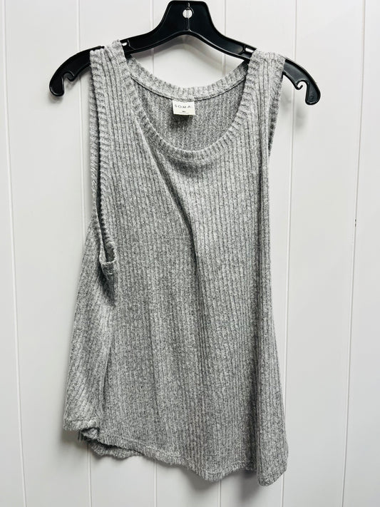 Top Sleeveless Basic By Soma In Grey, Size: Xl