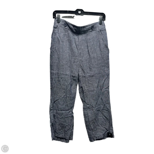 Pants Linen By Soft Surroundings In Blue, Size: Xs