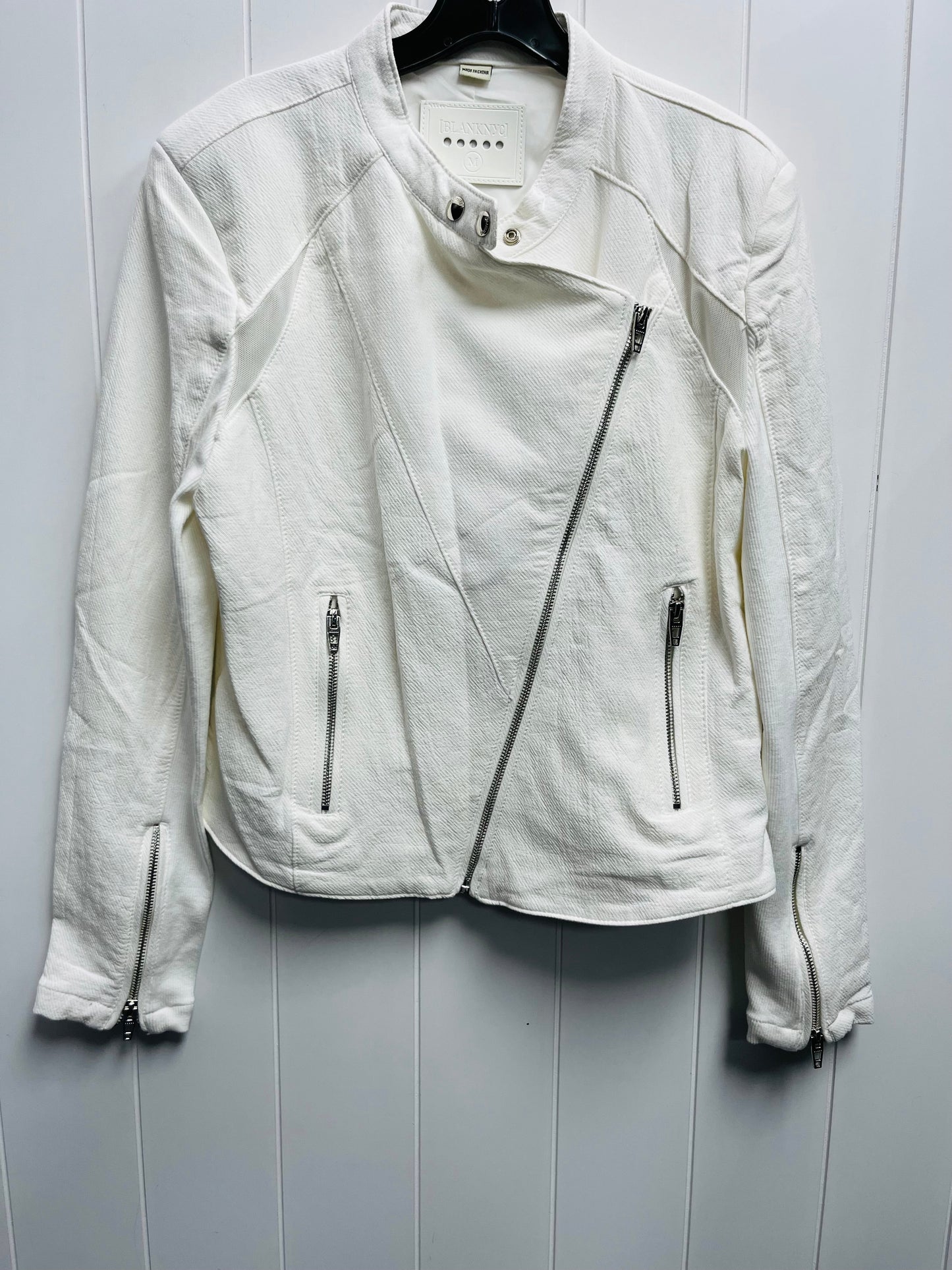 Jacket Moto By Blanknyc In White, Size: M