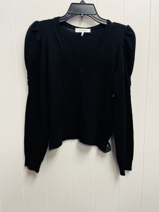 Sweater By Frame In Black, Size: Xs