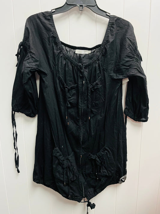 Top Long Sleeve By anne fontaine In Black, Size: M