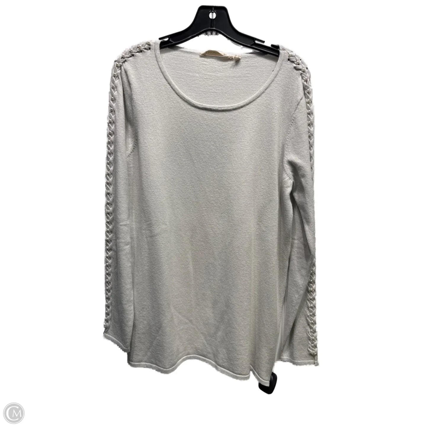 Sweater By Soft Surroundings In Grey, Size: M