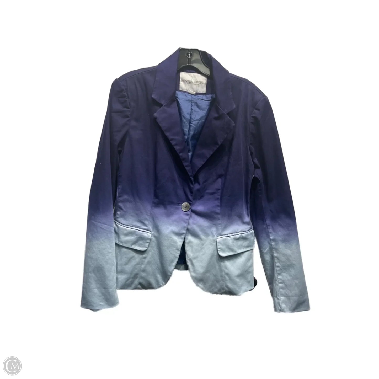 Blazer By Boston Proper In Blue, Size: 12
