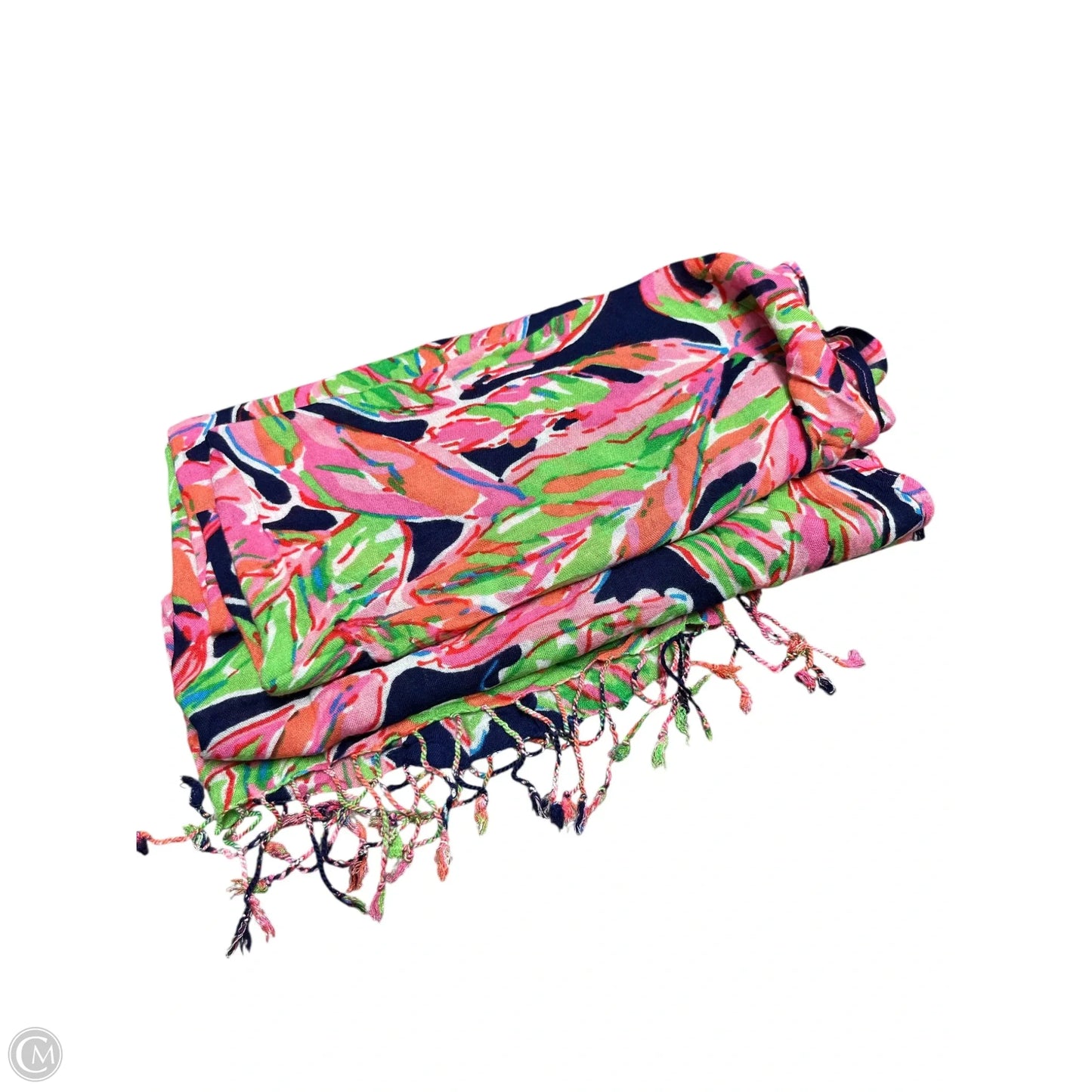 Scarf Designer By Lilly Pulitzer In Blue & Pink