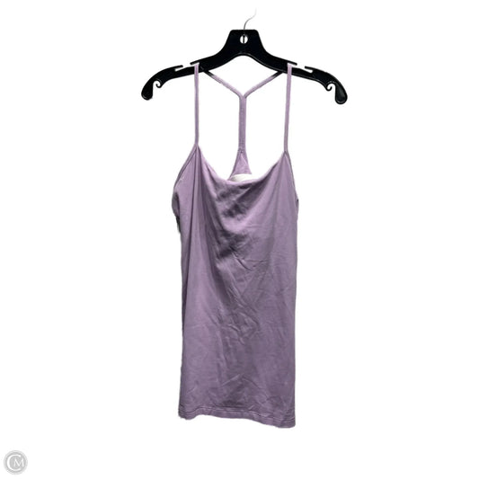 Athletic Tank Top By Lululemon In Purple, Size: 12